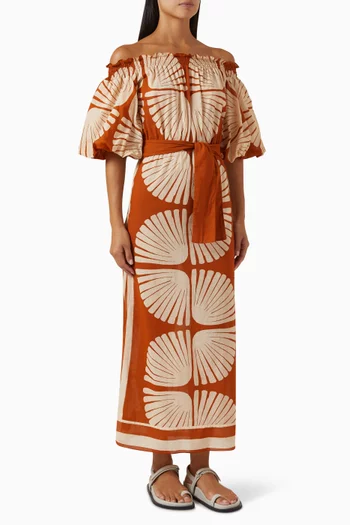 Shop Johanna Ortiz Short Sleeved Dresses for Women Online in Oman Ounass