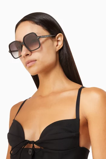 Square Sunglasses in Acetate