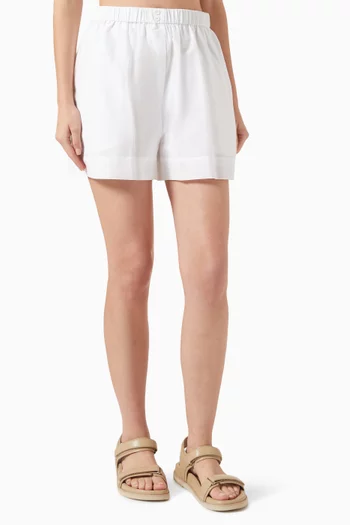 Shorts in Cotton-silk