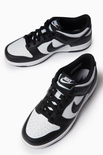 Dunk Low Sneakers in Leather