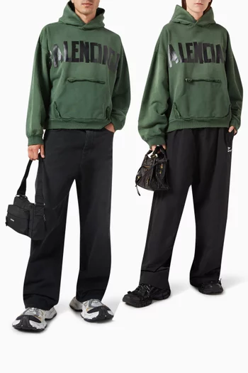 Unisex Tape Type Hoodie in Archetype-fleece