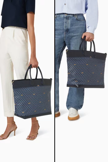 Carry On 36 Tote Bag in Coated-canvas & Leather