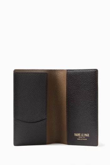 Etendard Passport Cover in Scale Canvas