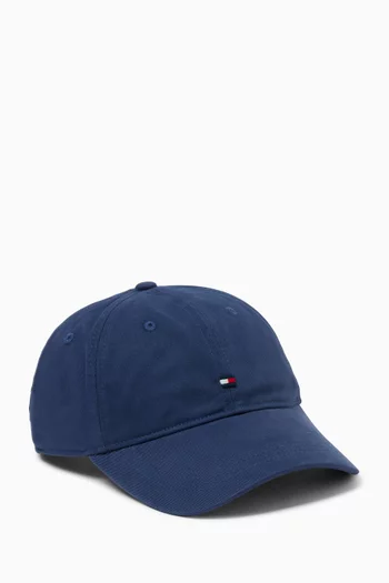 1985 Flag Baseball Cap in Cotton