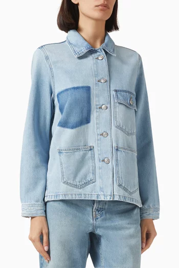 Chore Patch Jacket in Denim