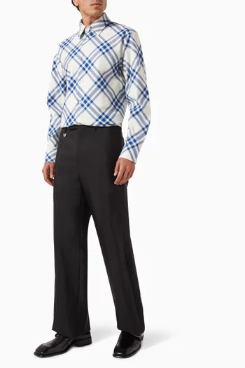 Check Shirt in Cotton