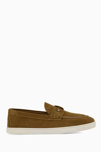 Chambeliboat Boat Shoes in Nubuck