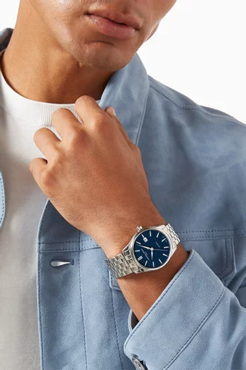 Classics Index Automatic Watch in Stainless Steel, 40mm