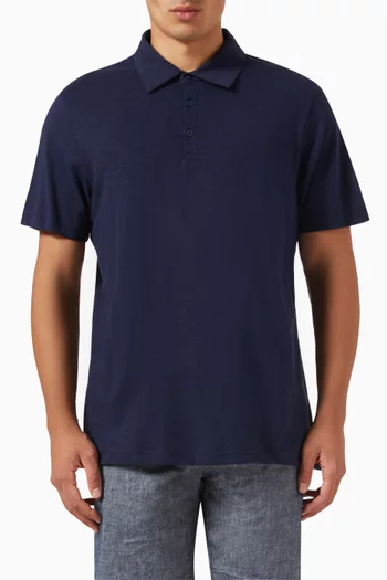 Polo Shirt in Cotton-blend