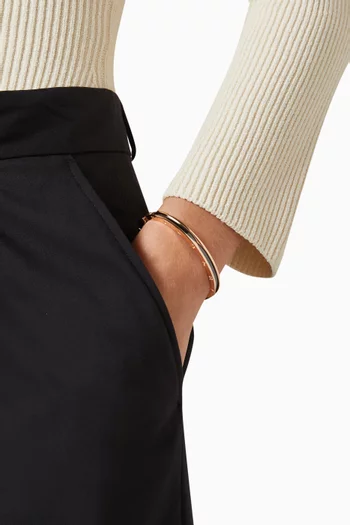 B.zero1 Bracelet in 18kt Rose Gold & Ceramic