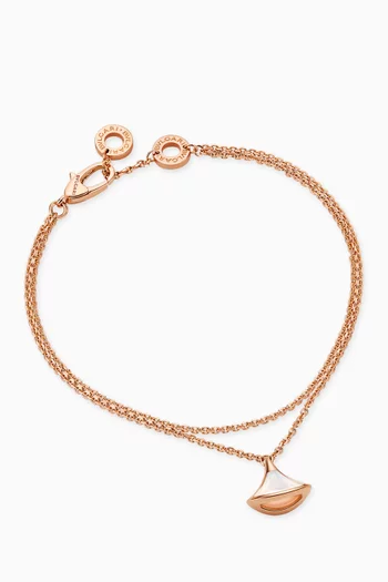 Divas' Dream Mother of Pearl Bracelet in 18kt Rose Gold