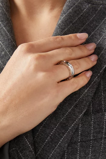 B.zero1 One-band Ring in 18kt White Gold