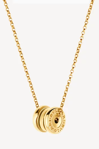 B.zero1 Mini Pendant Necklace in 18kt Gold