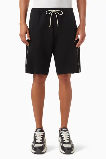 Logo Shorts in Cotton-stretch
