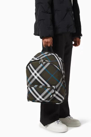 Shield Check Backpack
