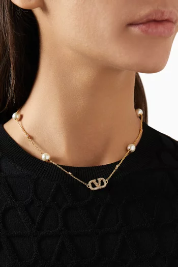Valentino Garavani VLogo Signature Necklace