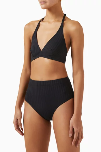 Costa High-waisted Bikini Briefs