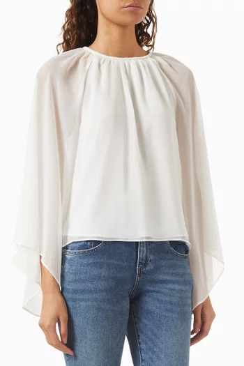 Gitana Long-sleeve Crop Top