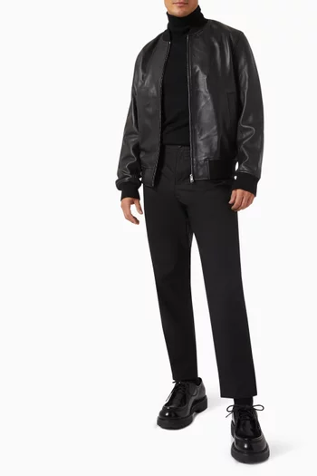 Carrot-fit Pants in Cotton