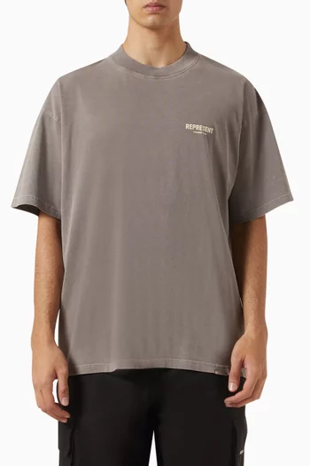 تي شيرت بشعار Owners Club قطن جيرسيه