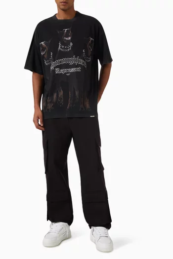 تي شيرت بطبعة Thoroughbred قطن