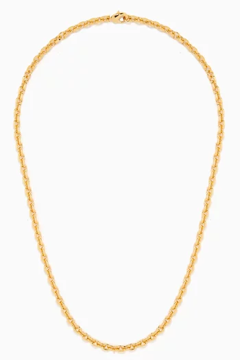 Kailua Chain Necklace in Plated Metal