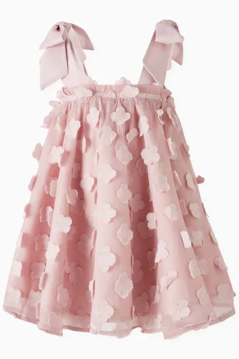 Ruffle in the Meadows Flared Dress