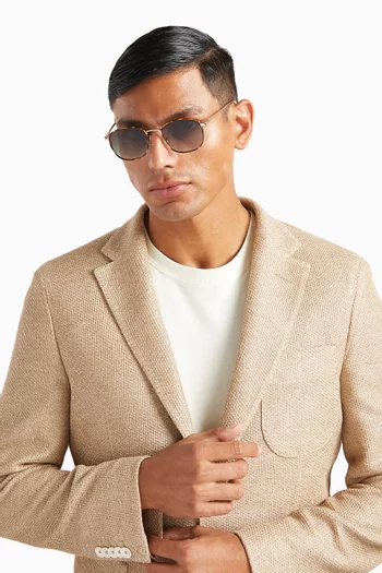 Neptune Deux Square Sunglasses