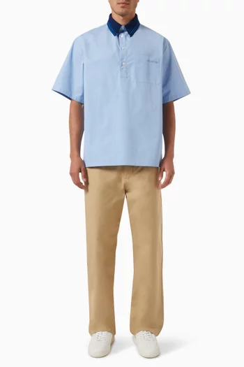 Valentino Garavani Polo Shirt in Cotton-poplin
