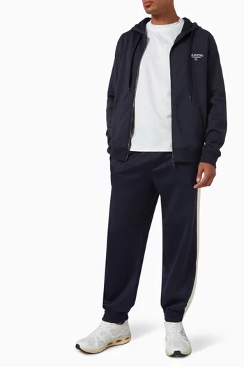 Valentino Garavani Logo Print Hoodie in Cotton-blend