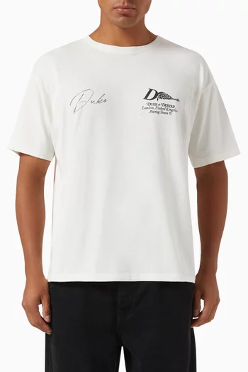DR1 Signature Distressed Racing T-shirt