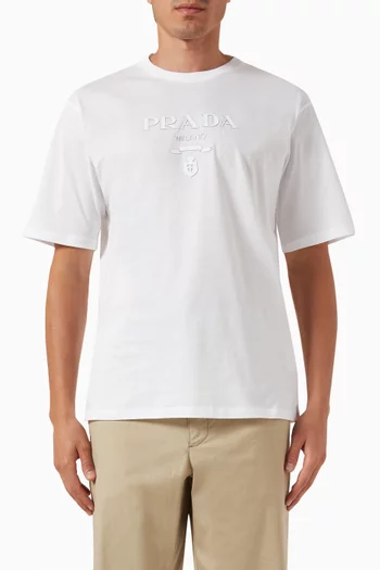 Logo T-shirt in Cotton
