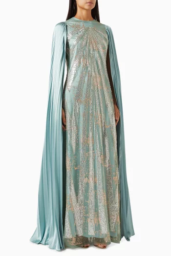 Carolina Bead-embellished Maxi Dress