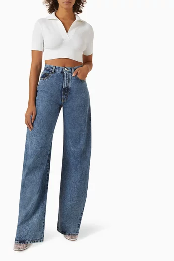 Tiny Crop Top in Tech-fabric