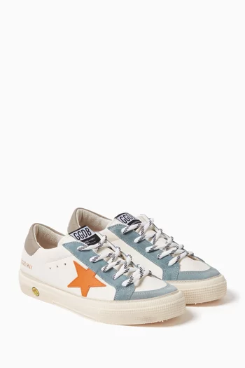 May Sneakers in Leather & Suede