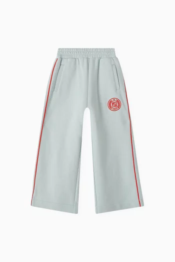 Relaxed Trousers in Cotton Jersey