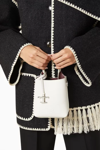 Micro Bag in Leather