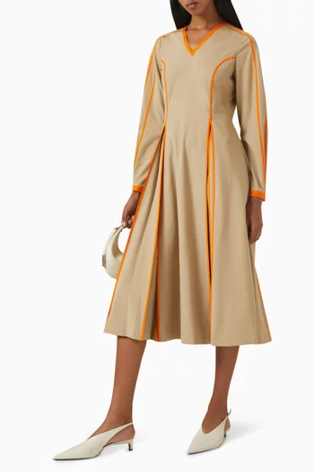 Binding Midi Dress
