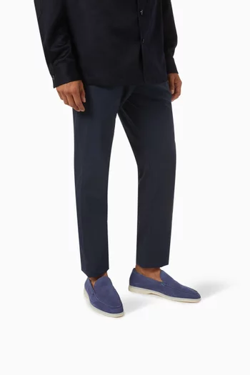 Ludovico Loafers in Soft Suede Leather