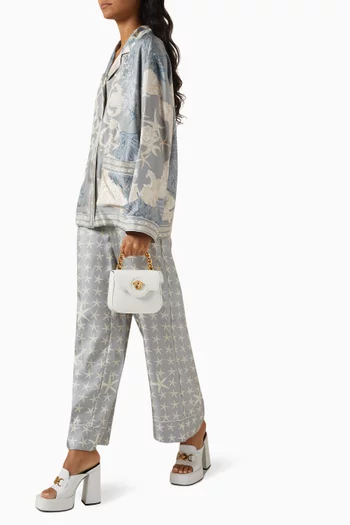 Stella Marina Pants in Silk Twill