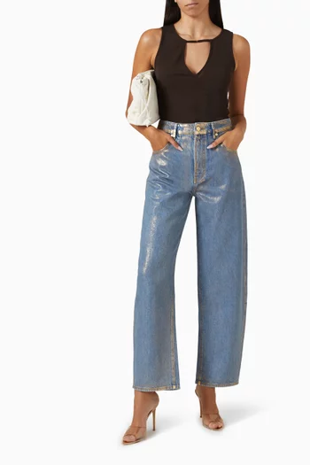 Deep V Tank Top in Jersey