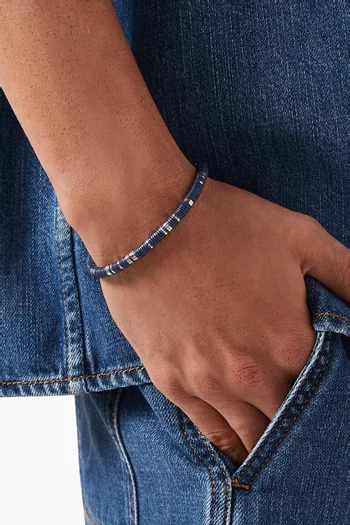 Mexican Vinyl Beaded Bracelet