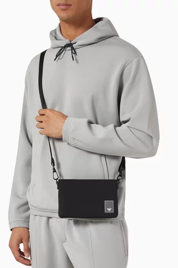 Logo Travel Crossbody Bag in Nylon