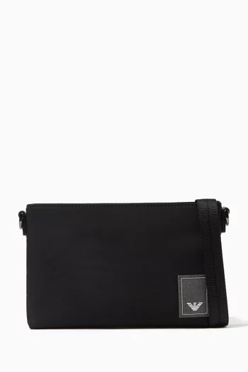 Logo Travel Crossbody Bag in Nylon