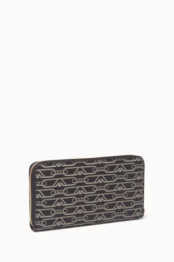 Monogram Zip-around Wallet