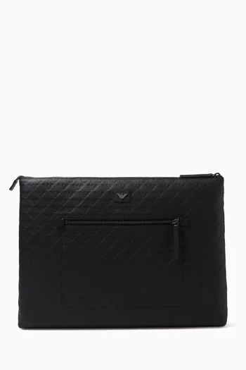 Armani mens briefcase outlet