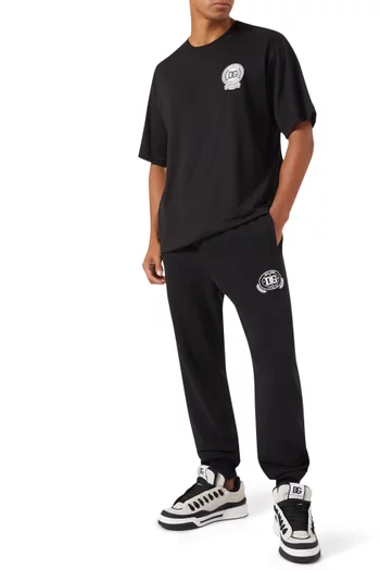 Logo Embroidred T-shirt in Cotton