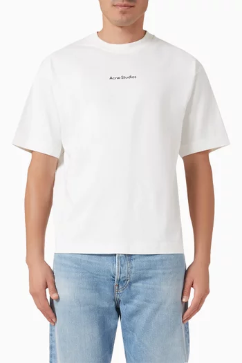 Exford U Stamp T-shirt in Cotton