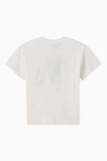 Pop Logo-print T-shirt in Organic Cotton