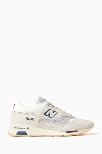 Made in UK 1500 Vintage Sport Sneakers in Mesh & Suede